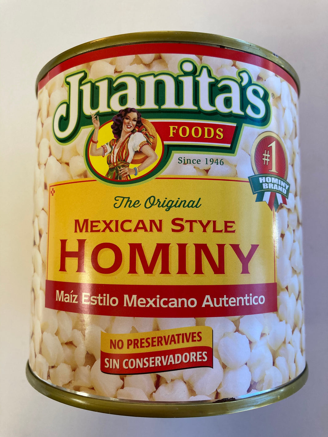 Juanita's Hominy 25 oz
