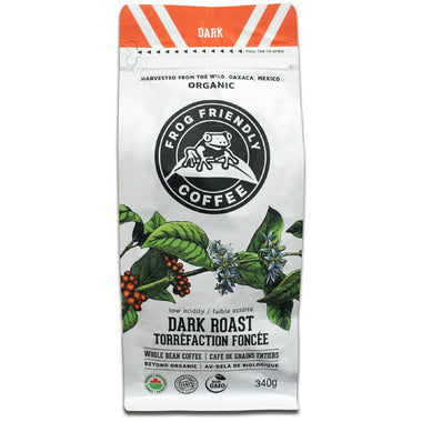 Frog friendly wild dark roast 340 g